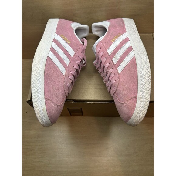 adidas Gazelle Pink Glow Cloud White HQ4412 | Women’s US 9 - Picture 9 of 16
